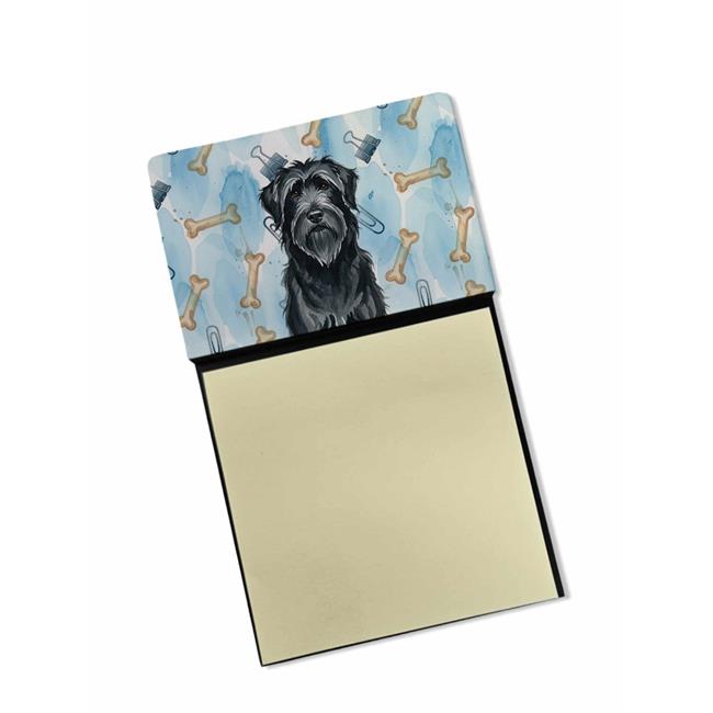 Carolines Treasures DAC9200SN 5.25 x 3.25 in. Black Briard Coworker Watercolo...