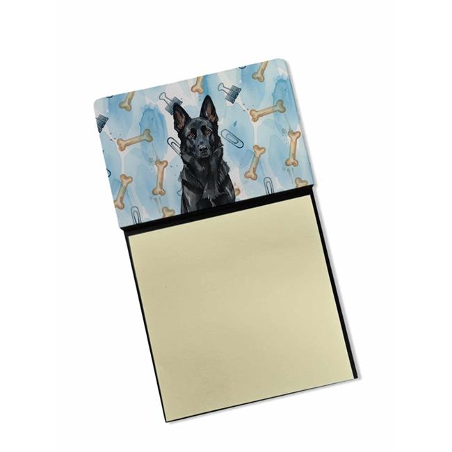 Carolines Treasures DAC9306SN 5.25 x 3.25 in. Black German Shepherd Coworker ...