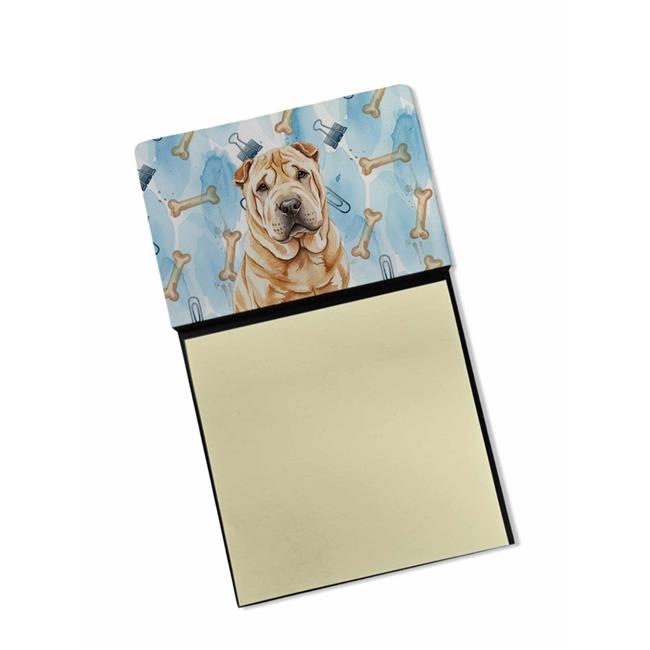 Carolines Treasures DAC9470SN 5.25 x 3.25 in. Red Shar Pei Coworker Watercolo...