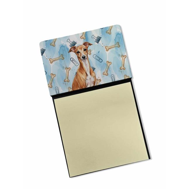 Carolines Treasures DAC9341SN 5.25 x 3.25 in. Red Italian Greyhound Coworker ...