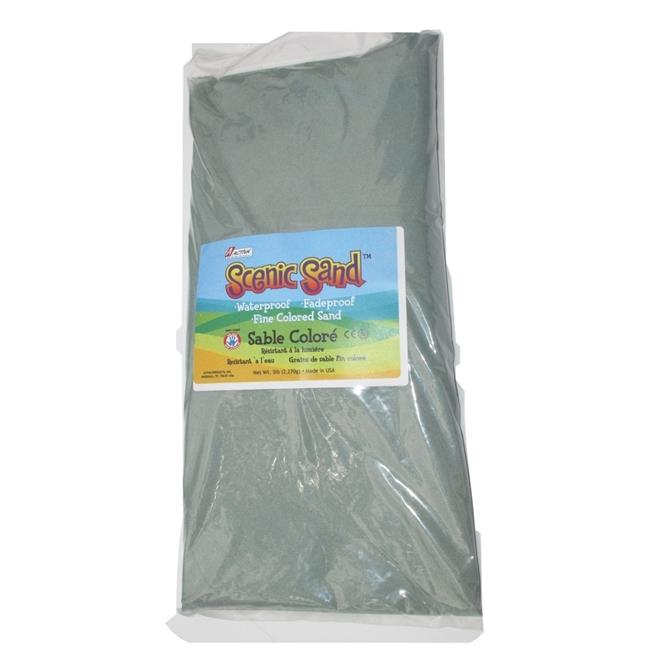 Scenic Sand 4558 Activa 5 lbs Bag of Colored Sand  Moon Shadow