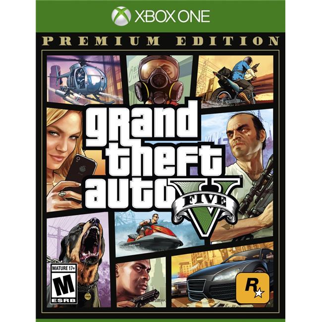 Take-Two 59033TT XB1 GTA V Premium Online Edition Games