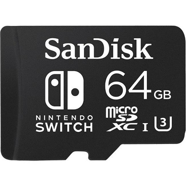 SanDisk SDSQXBO064GANCZ 64GB MicroSDXC Memory Card