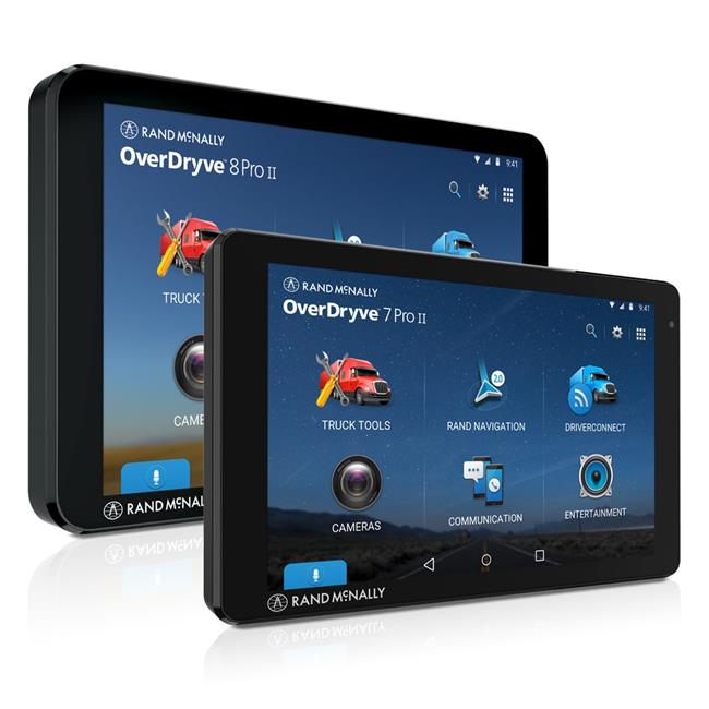 Rand McNally 8PROII 8 in. OverDryve Pro II Truck GPS & Connected Tablet