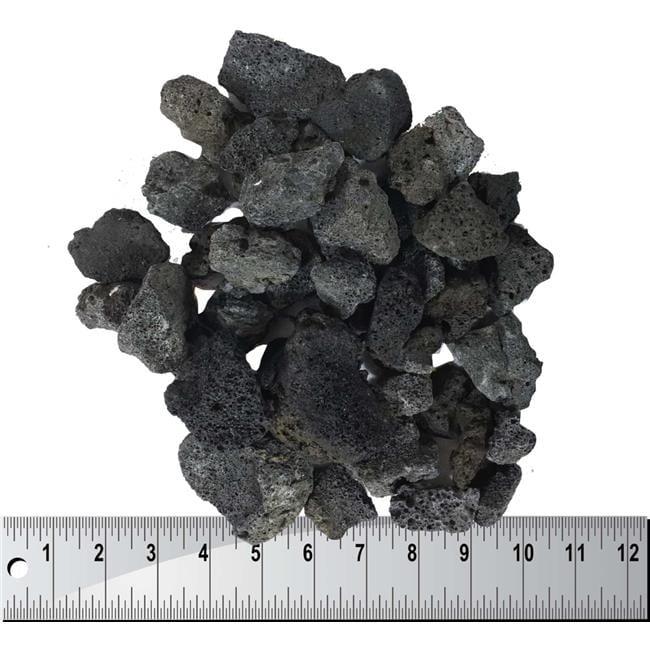 Dagan LR-12 Bag of Lava Rock  Black