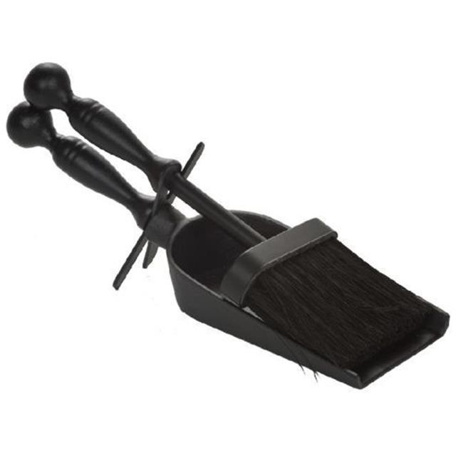 Dagan SB100 Ash Brush & Shovel with Stand Black - Picture 1 of 1