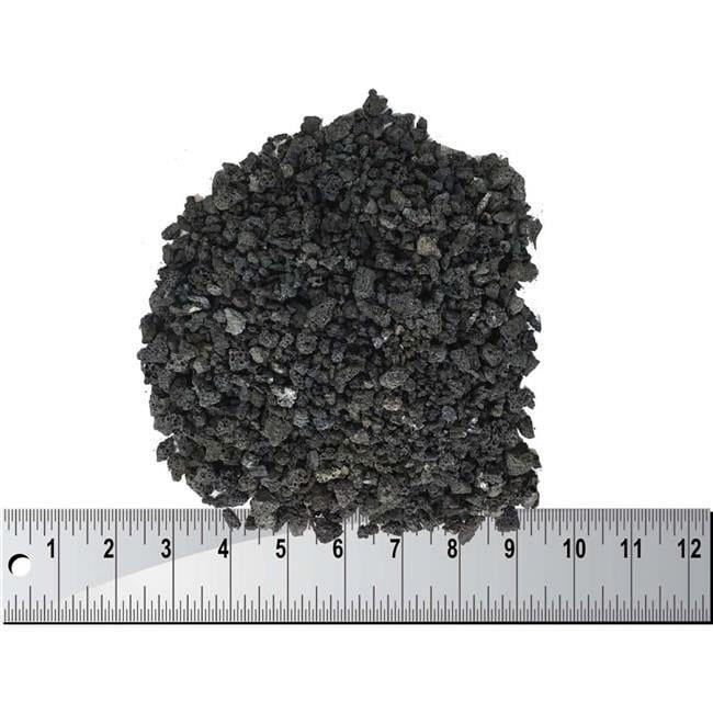 Dagan LR-1814 Bag of Lava Rock Cinders  Black