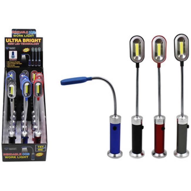 DDI 2125401 Cob Led Bendable Light pack of 15