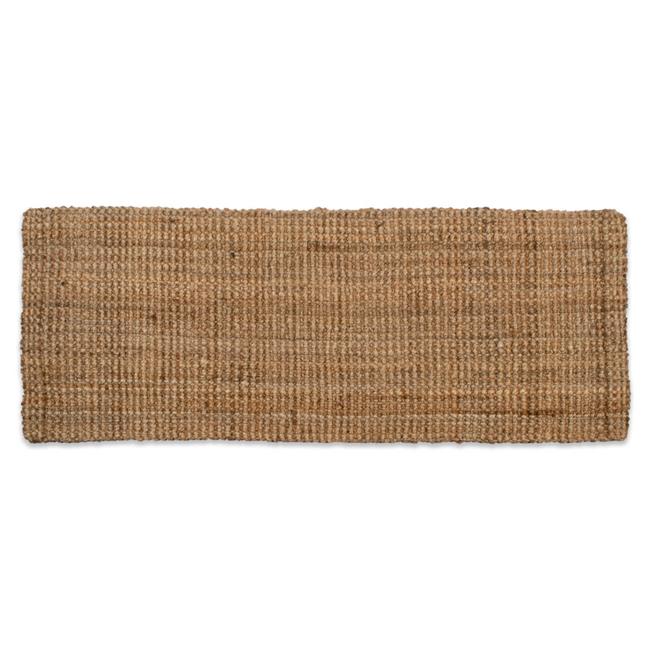 Design Imports 4129A 22 x 60 in. Golden Jute Floor Runner Rug