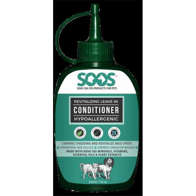 Soos Pets SP01003 Natural Dead Sea Hypoallergenic Revitalizing Leave-In Pet C...