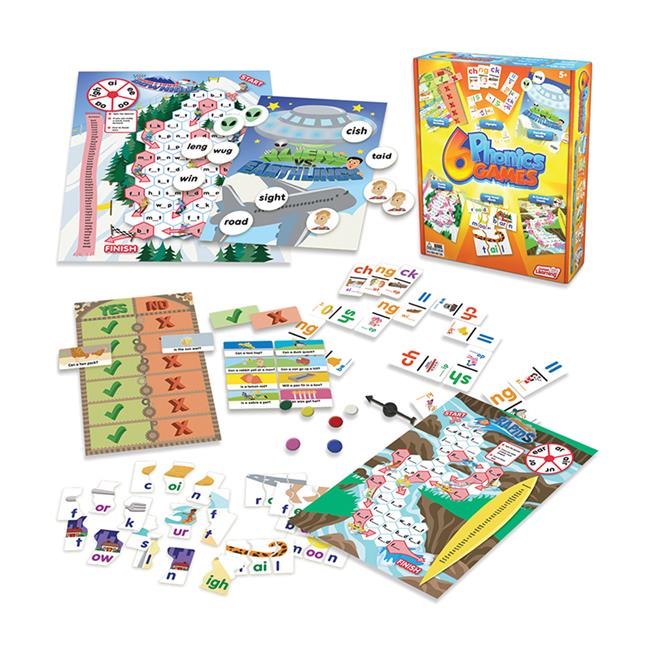 Junior Learning JRL401 6 Phonics Games