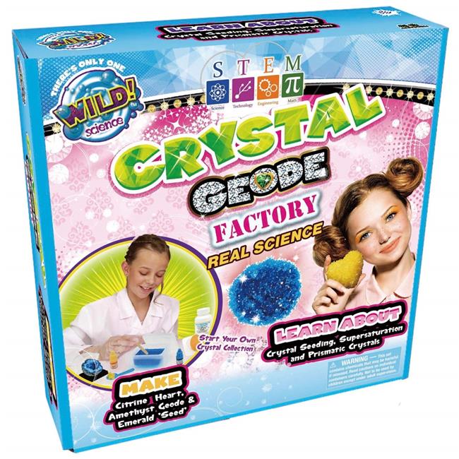 Learning Advantage CTUWES95XL Wild Science Crystl Grow Caves & Geodes Chemica...