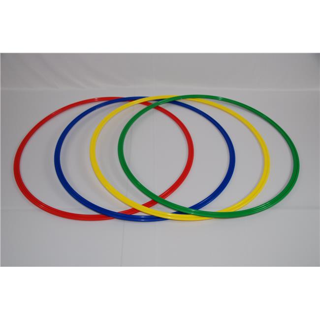 Everrich EVB-0139 26 in. Large Flat Hoop Set of 4