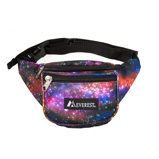 Everest P044KD-GALAXY Signature Pattern Waist Pack  Galaxy