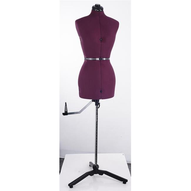 Feiyue CS-P Classic Series Snapon Legs Petite Adjustable Dress Form - Red