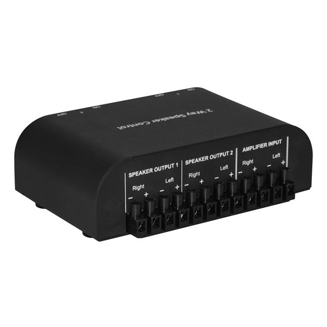 Xtrempro 61049 1 x 2 Way Speaker Audio Control Cinch