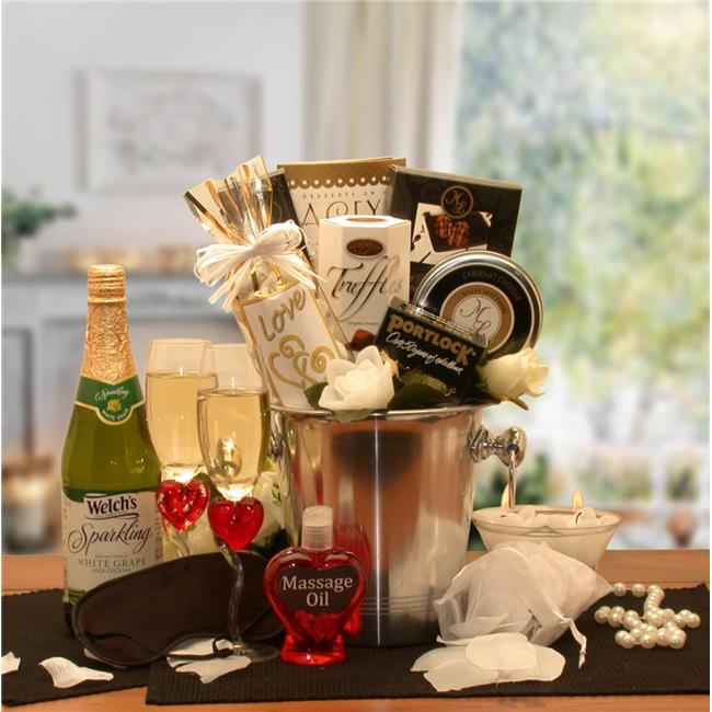 Gift Basket Drop 810111 Deluxe Romantic Evening for 2 Gift Basket