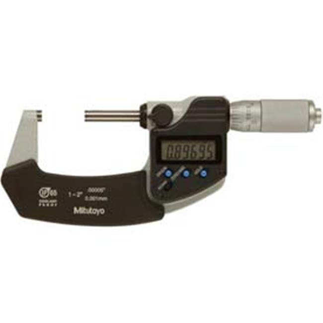 Mitutoyo America 293-345-30 1-2 in. IP65 Standard Digimatic Micrometer