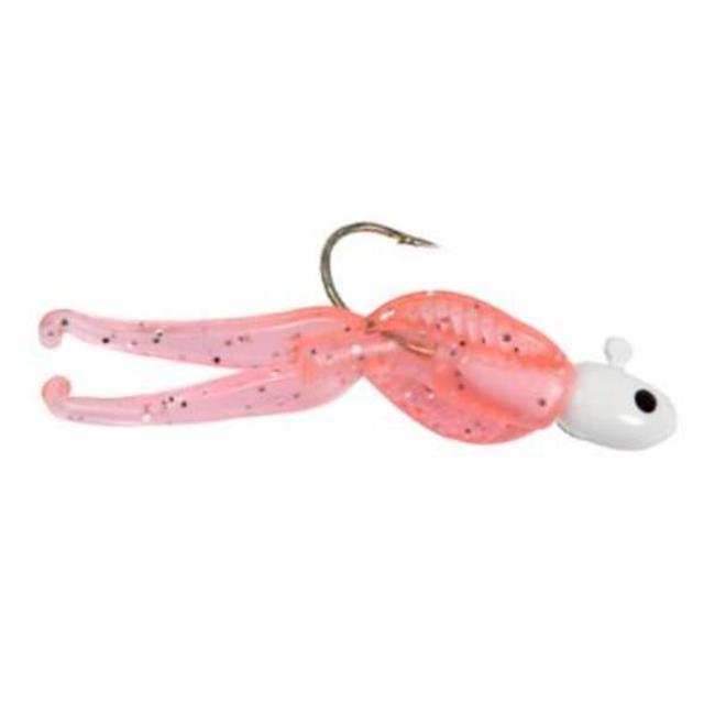 Eagle Claw ICRGPADGC132 Paddle Bug 0.031 oz Soft Plastic Fishing Lure Glow Chart