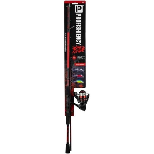 Anything Possible SPLATS56MLFCC 5 ft. 6 in. Splat Spinning Combo - Carded