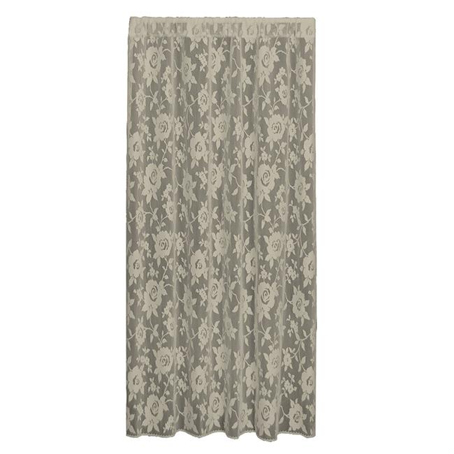 Heritage Lace 6360WT-6096 Ashby Rose 60 x 96 in. Panel - Wheat