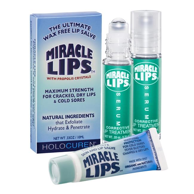 Miracle HCSRMSLV Miracle Lips Salve & Serum Combo