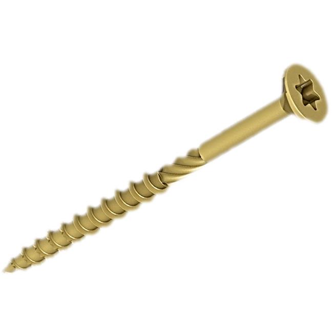 Hillman 401736624 9 x 3 in. T25 Exterior Bronze Deck Screw