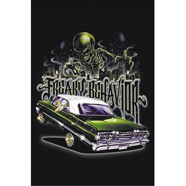 Hot Stuff 1091-08x10-LO 8 x 10 in. Freaky Behavior Lowrider Poster Print