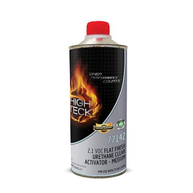 1 qt. Medium Liquid Activator for 77140 2.1 VOC Flat Finish Clear #HIT77142-4