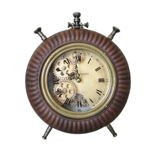 Jeco HD-C001-BR Table Clock  Brown