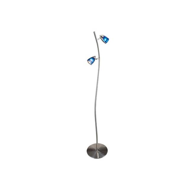 Jesco Lighting FG138BU 2x 50W Firefly Floor  110V - Blue