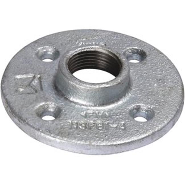 B & K 511-604HN 0.75 in. Galvanized Floor Flange