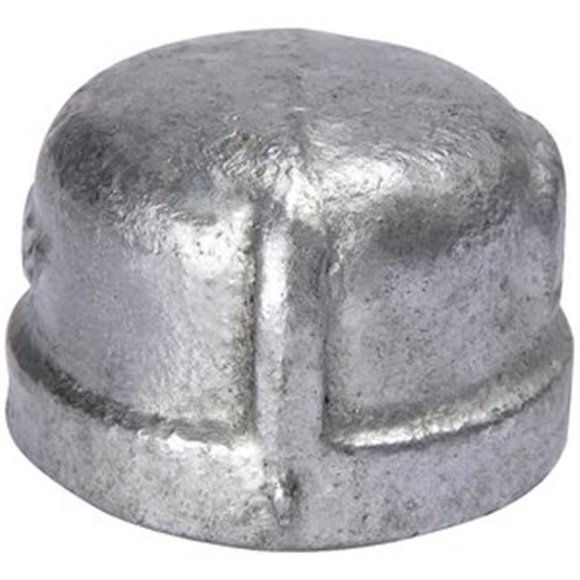 B & K 511-408HN 2 in. Galvanized Pipe Cap