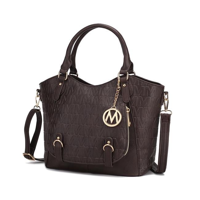 MKF Collection by Mia K. MKF-HM1503CH Melissa Tote Bag  Chocolate