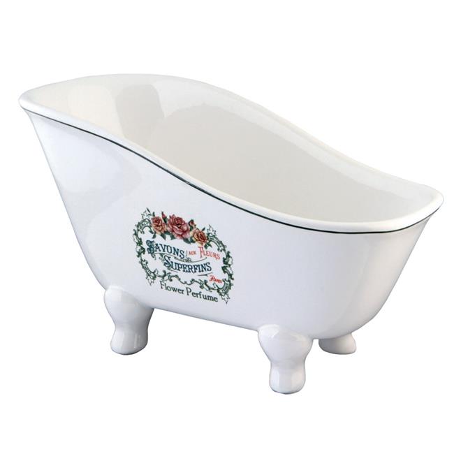 Kingston Brass BATUBSRW 8 in. Savons Superfins Slipper Clawfoot Tub Decorativ...
