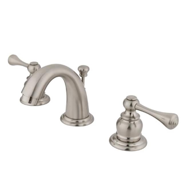 Kingston Brass GKB918BL Water Saving Vintage Mini Widespread Lavatory Faucet ...