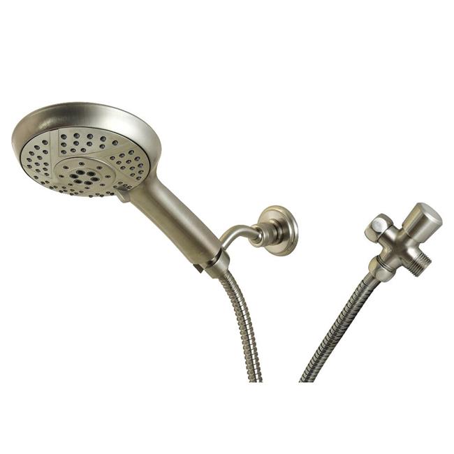 Kingston Brass KX1548BD Vil Bosch Multi-Function Hand Shower Kit Brushed Nickel