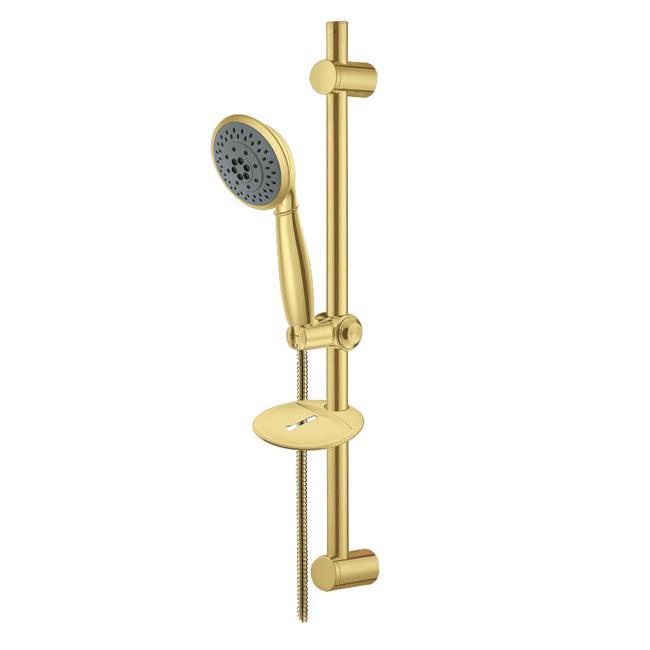 Kingston Brass KX2522SBBPB Vil Bosch 5-Function Hand Shower with Slide Bar Ki...
