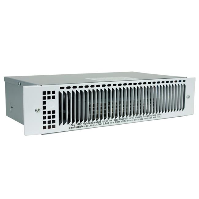 King Electric KT2415-MW-W 240-208V 1500W-1125W Kickspace Horizontal Heater  W...