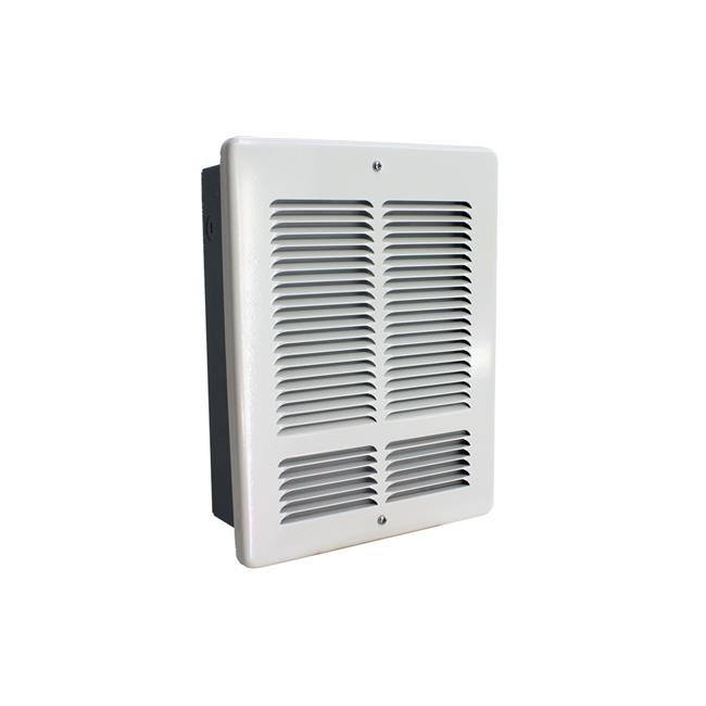 King Electric W2412-W Dual Wattage 240V 600-1200W Electric Wall Heater  White