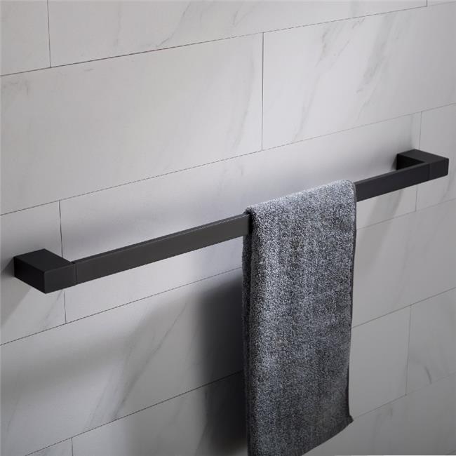Kraus KEA-19937MB 24 in. Stelios Bathroom Towel Bar  Matte Black