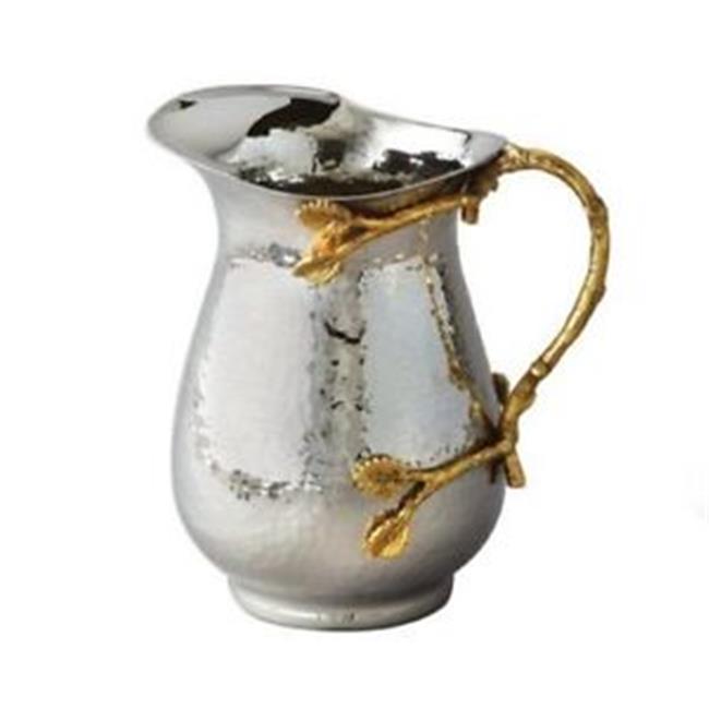 Leeber 70028 7.5 in. Golden Vine Hammered Pitcher