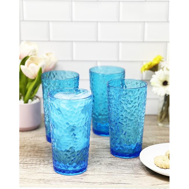 LeadingWare AS-3602B AS-3602B Acrylic set of 4 - Clear 19 oz HB tumblers