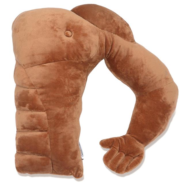 Living Health Products BFPB-MUS-MA White Man - Boyfriend Muscle Man Arm Plush...
