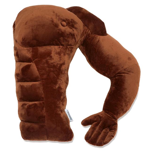 Living Health Products BFPB-MUS-BRWMA Boyfriend Pillow - Brown Man - Boyfrien...