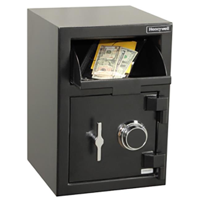 LH Licensed Products 5911 Honeywell Medium Steel Depository Security Safe wit...