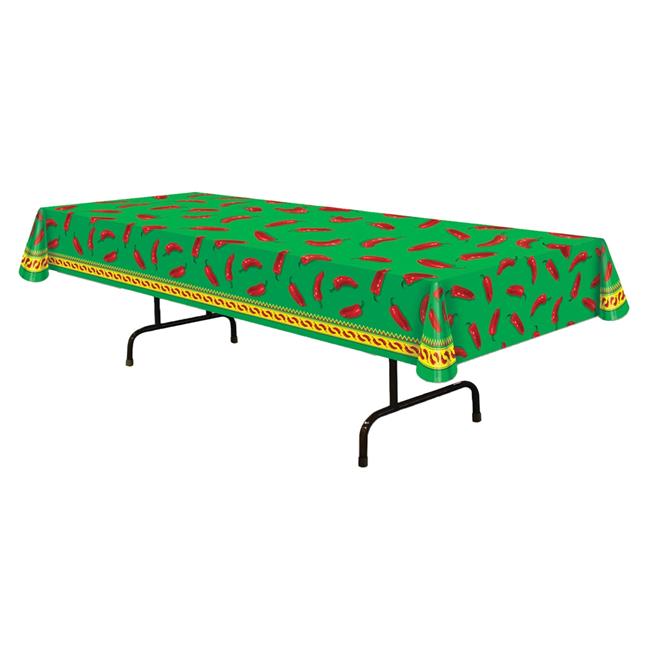 Morris Costumes BG57301 Chili Pepper Table Cover