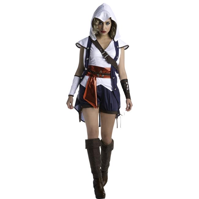 Womens Assassins Creed Connor Costume - Size 6-8 - Small