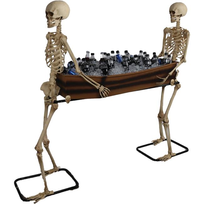 Skeleton Carrying Coffin