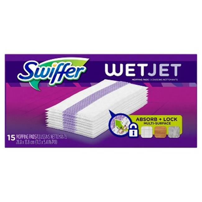 Procter & Gamble 3441903 Swiffer Wet Jet Refill Pad  15 Count